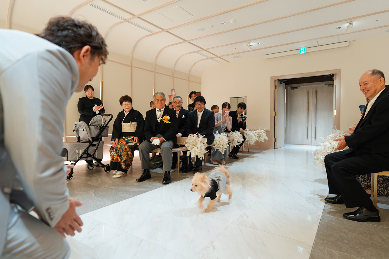 わんちゃん＆ねこちゃんも一緒に！素敵なファミリーウェディング